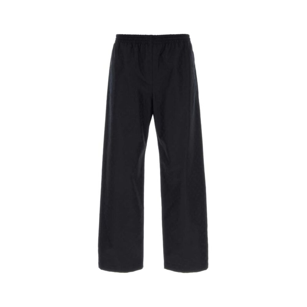 Gucci Men Dark Blue Gg Cotton Pant
